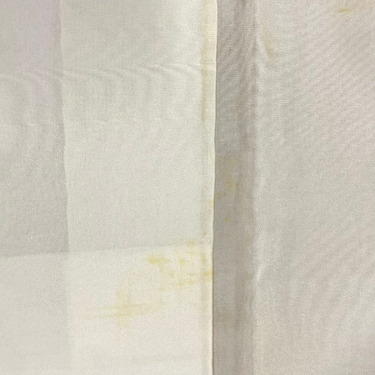 【庫存清倉】 付下 身長167cm 袖長64cm M 雙層 枝花刺繡 淺茶 純蠶絲 優品級