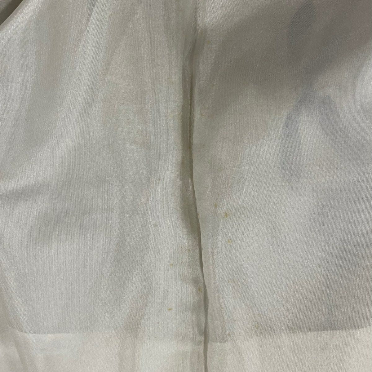 【庫存清倉】訪問服 身長156cm 袖長62cm S 雙層 落款有 童枝葉染分 ぼかし 灰白 純蠶絲 優品級