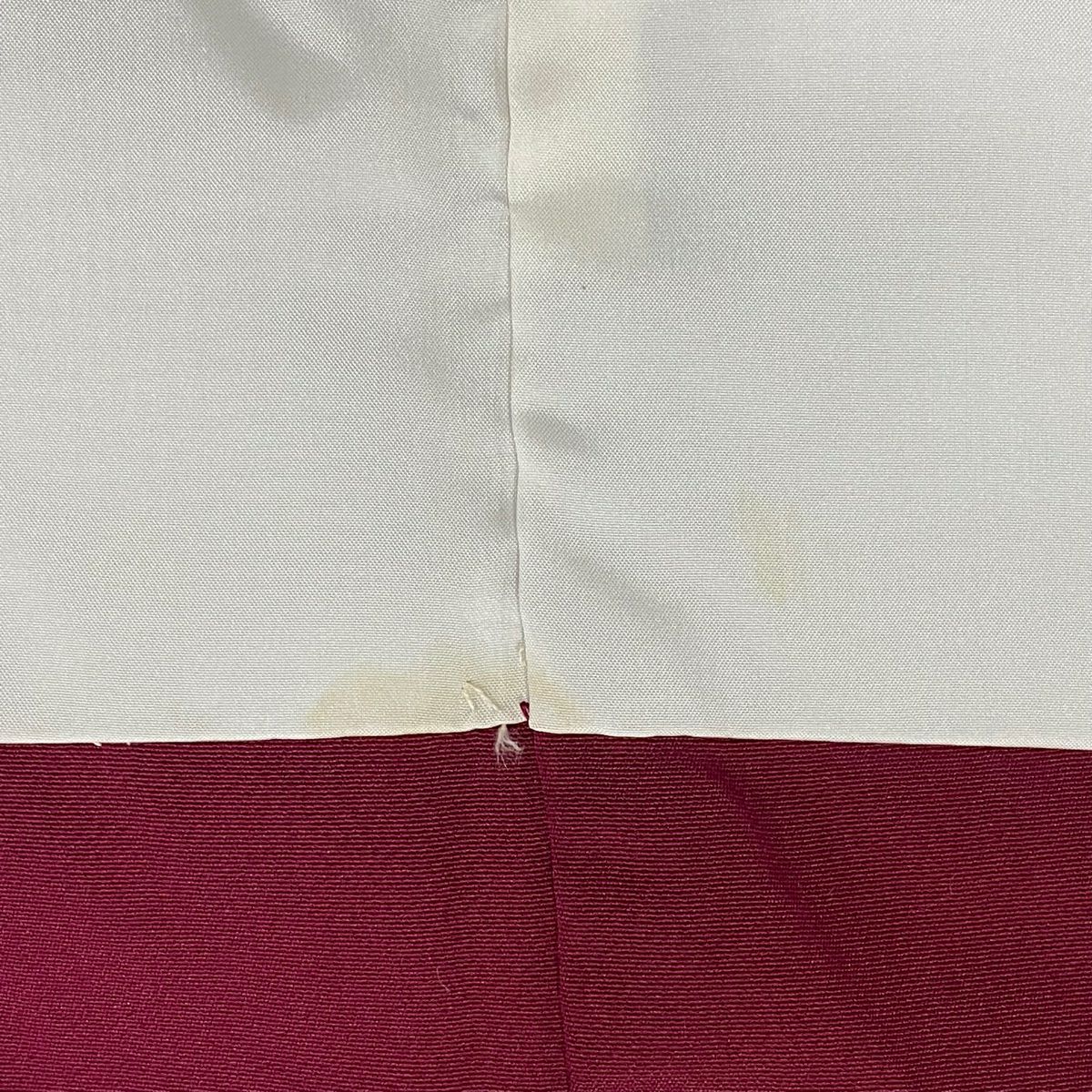 【清倉特賣】振袖禮服 身長157.5cm 袖長64.5cm M 雙層 牡丹 桔梗 金銀彩 漸層 紅紫 純蠶絲 優品級