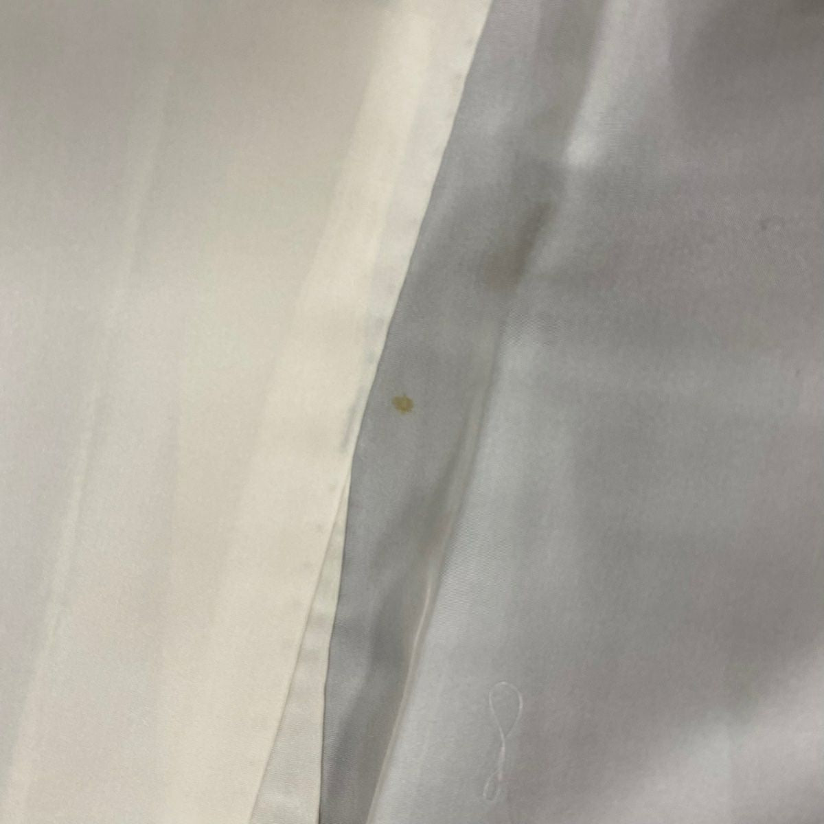 【庫存清倉】 紬織 身長161.5cm 袖長62cm S 雙層 縱向漸變 深藍 純蠶絲 優品級