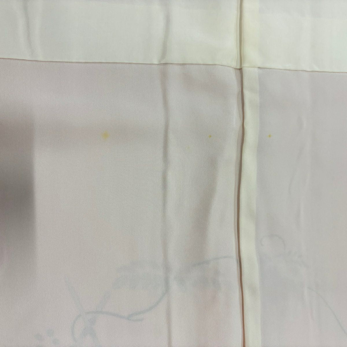 【庫存清倉】訪問服 身長157.5cm 袖長64cm M 雙層 牡丹 流水 金彩裝飾 漸層 粉紅 純蠶絲 優品級