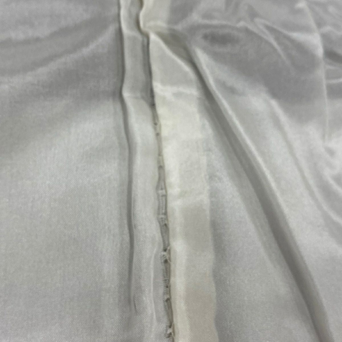 【庫存清倉】訪問服 身長158.5cm 袖長64cm M 雙層 草花紋紋 幾何學 茶綠 純蠶絲 優品級