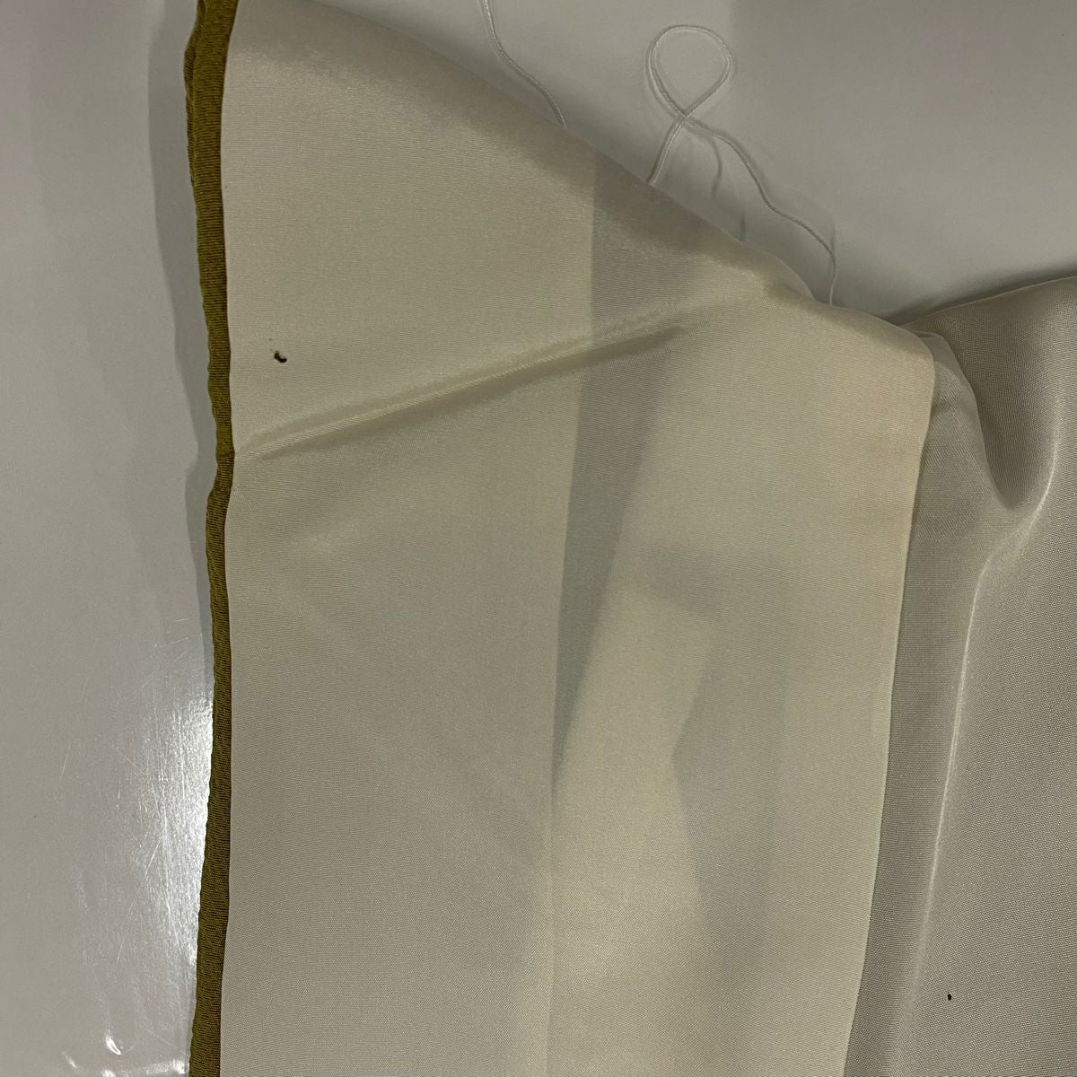 【庫存清倉】訪問服 身長159.5cm 袖長63.5cm S 雙層 滝泰 有落款 樹木 花 絞染 金彩裝飾 鶯 純蠶絲 優品級