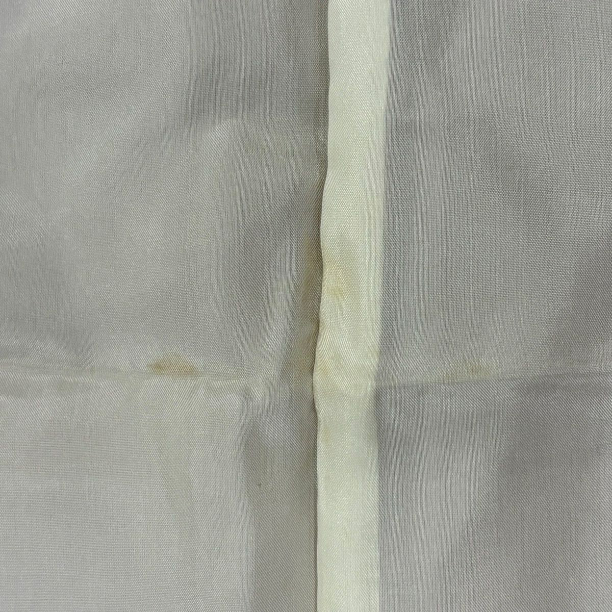 【庫存清倉】 付下 身長155cm 袖長64cm M 雙層 扇子面 草花紋刺繡 金通 紅 純蠶絲 美品 秀品級