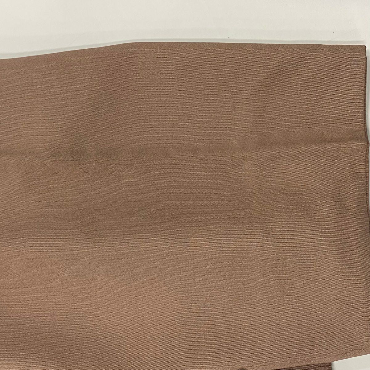 【庫存清倉】訪問服 身長160cm 袖長67cm M 雙層 文箱 松樹竹子梅花 刺繡 金線 淺小豆 純蠶絲 名品級