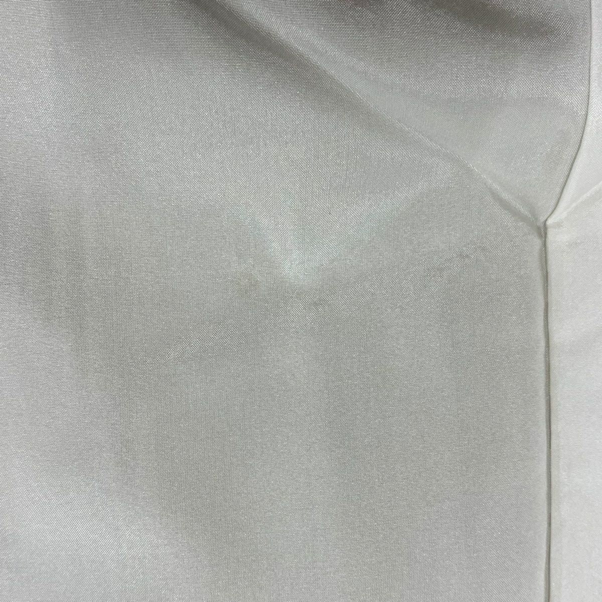 訪問服 身長154.5cm 袖長64.5cm M 雙層 草花紋紋 橋 金銀彩 漸層 灰綠 純蠶絲 優品級