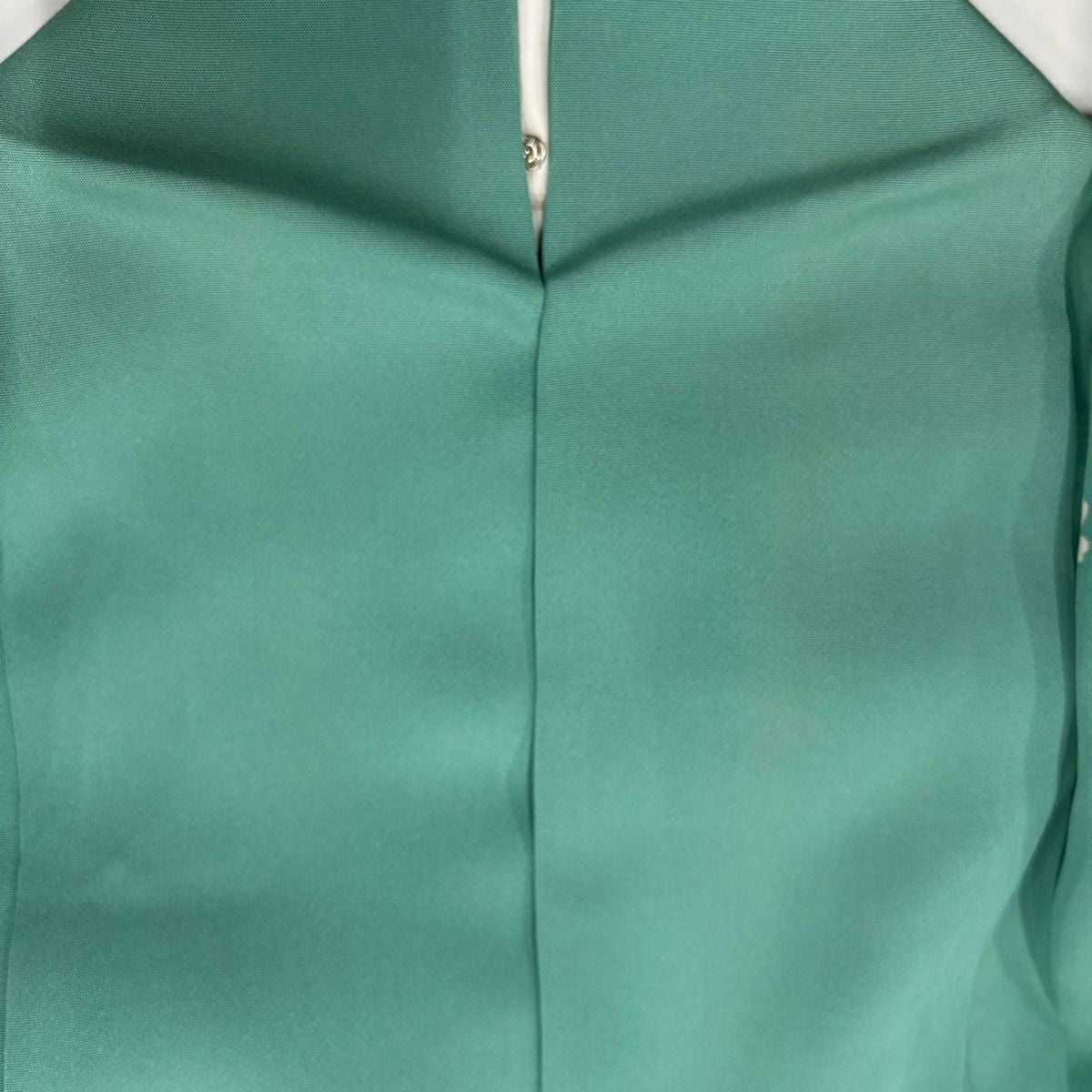 【清倉特賣】振袖禮服 身長154.5cm 袖長64cm M 雙層 牡丹 道長取 金銀彩 金絲 淺綠 純蠶絲 名品級