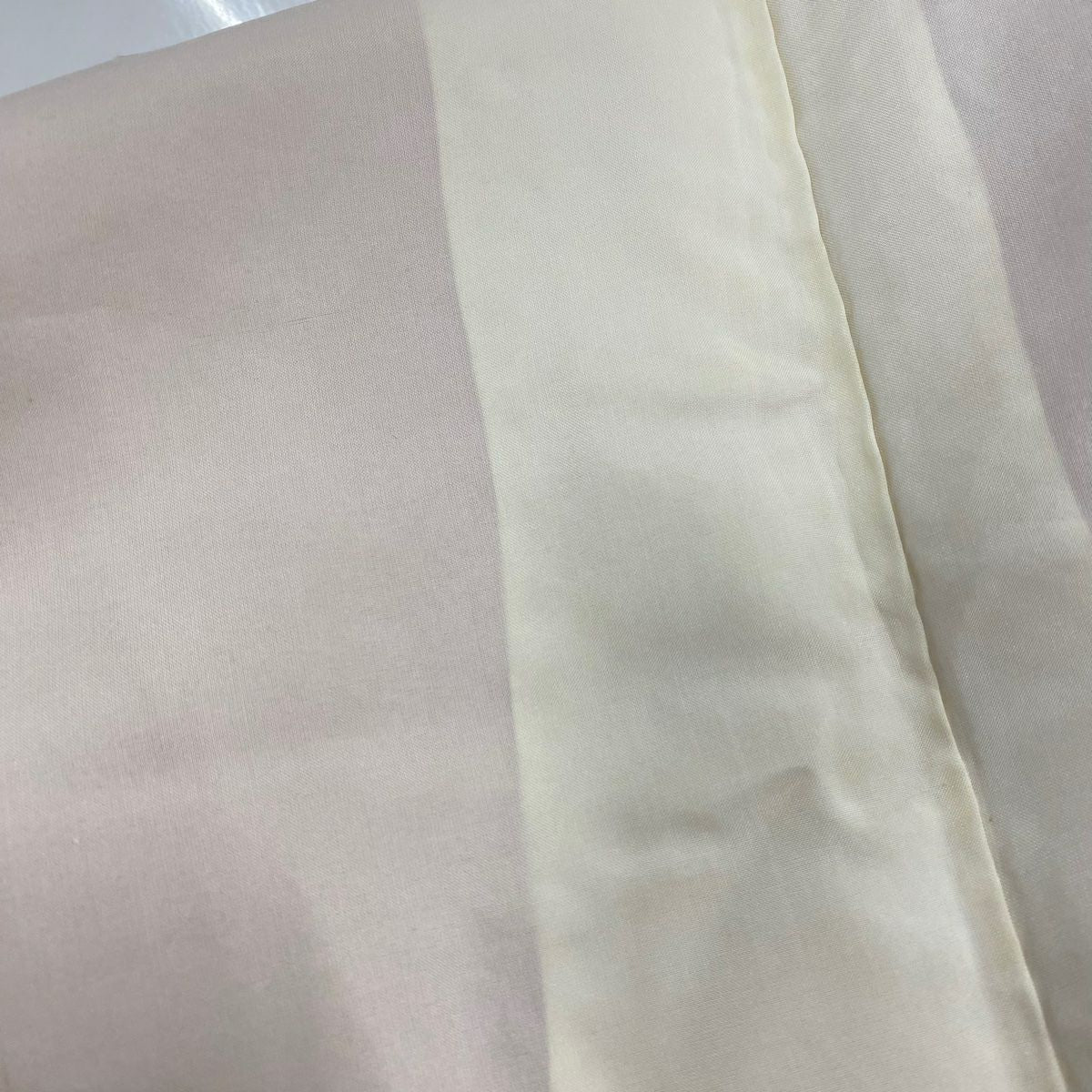 付下 身長153.5cm 袖長63cm S 雙層 落款あり 枝梅花 花唐草紋 粉紅 純蠶絲 優品級 一つ紋
