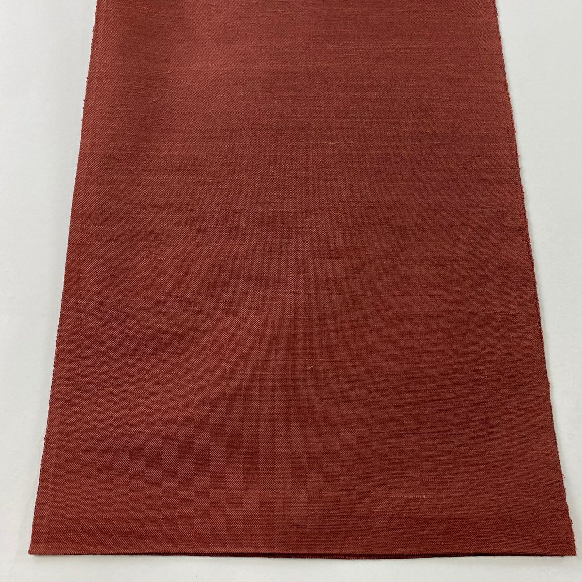 【美品】 袋帶 秀品級 紅色 大鼓圖案 純蠶絲