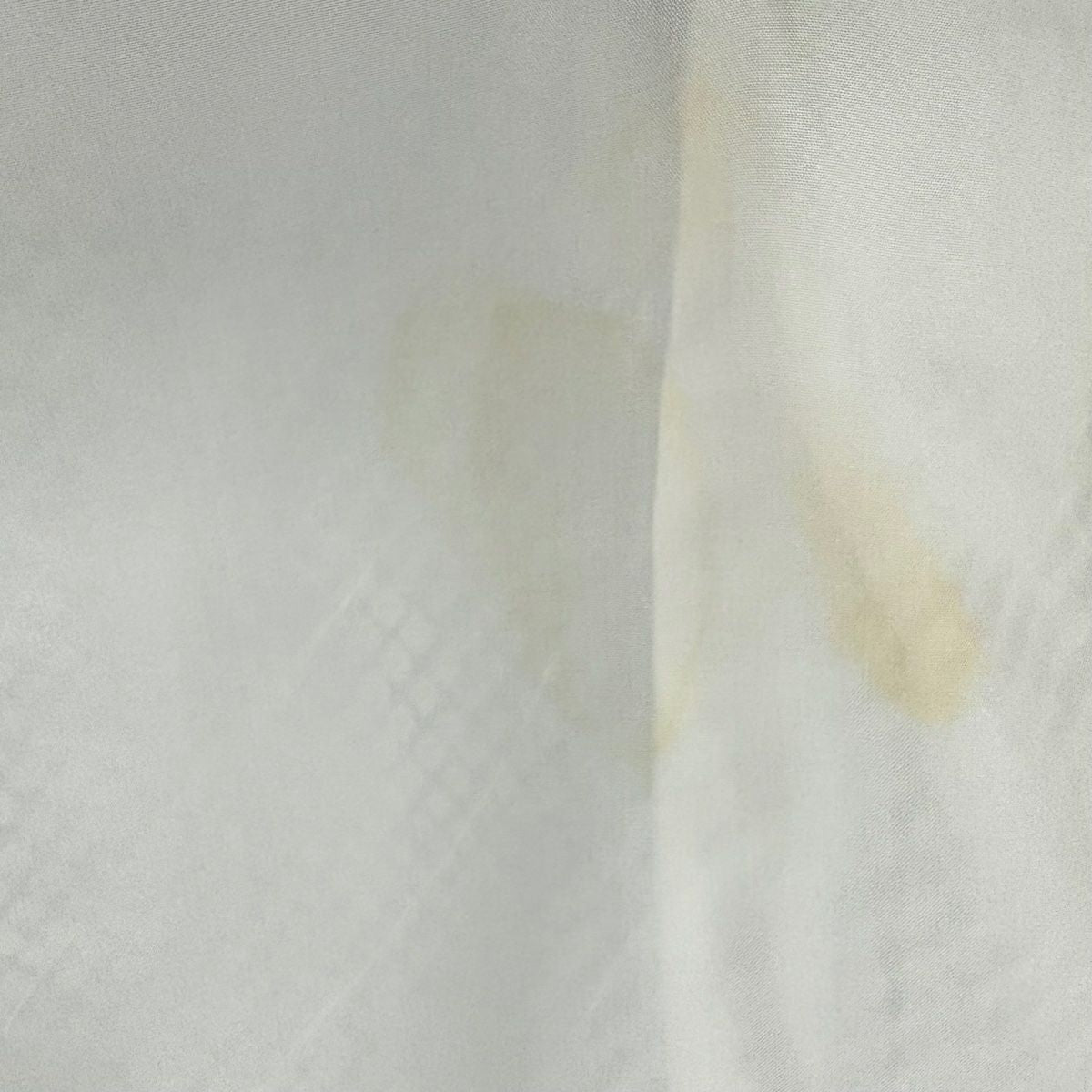 【庫存清倉】 付下 身長153.5cm 袖長62cm S 雙層 霞 草花紋紋 絞染 刺繡 黑灰 純蠶絲 名品級