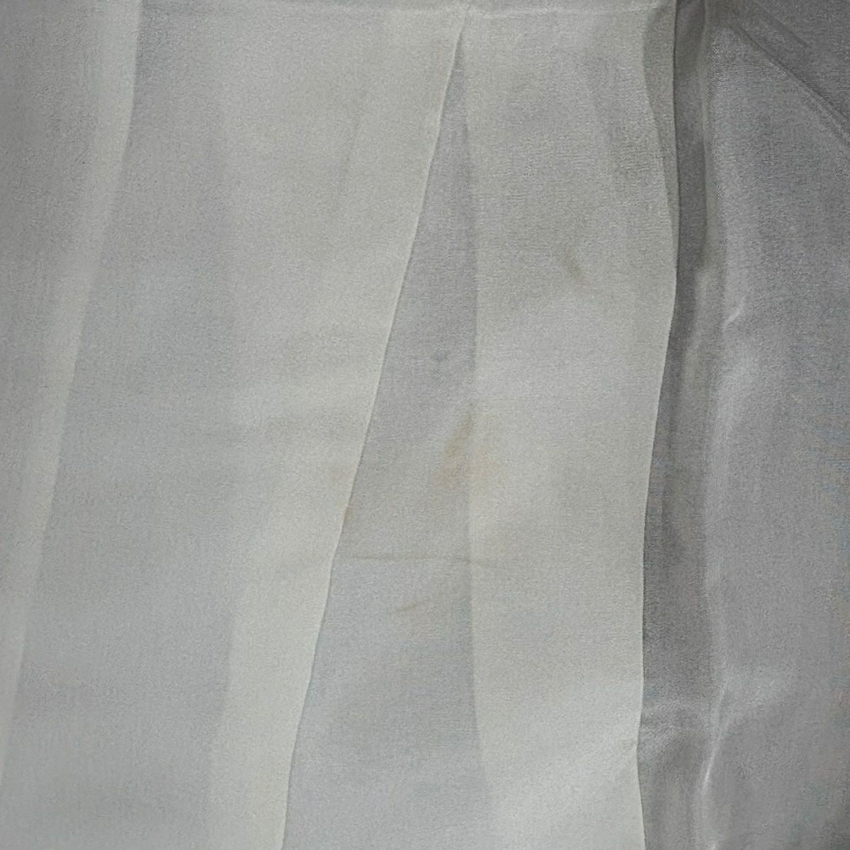 訪問服 身長158cm 袖長63cm S 雙層 落款有 枝梅花 柴垣 灰紫 純蠶絲 秀品級 一個紋