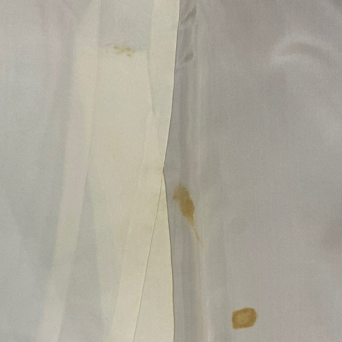 【庫存清倉】 江戶小紋 身長156.5cm 袖長65cm M 雙層 人間國寶 中村勇二郎 落款在案 古代菊花 紅茶 純蠶絲 名品級 一つ紋