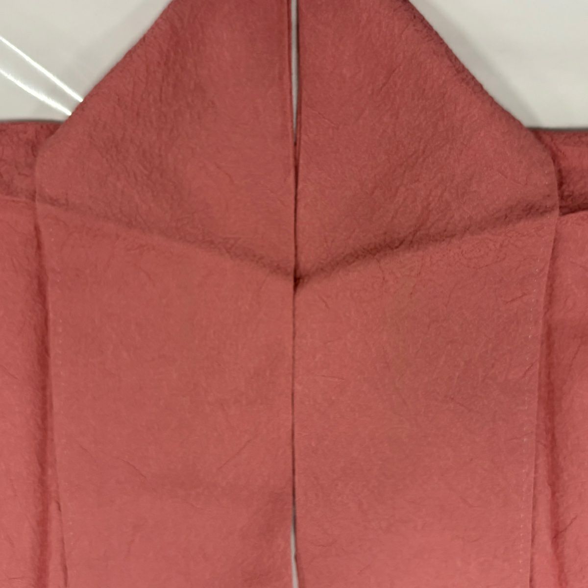 【庫存清倉】 【美品】 振袖禮服 身長156cm 袖長67cm M 雙層 地紋 粉紅 純蠶絲 名品級