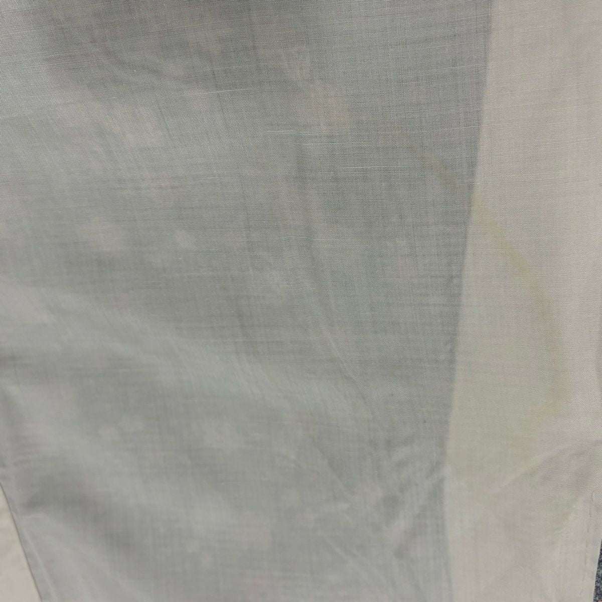 【庫存清倉】 付下 身長156cm 袖長63cm S 雙層 辻花染圖案 漸層 灰紫 純蠶絲 名品級