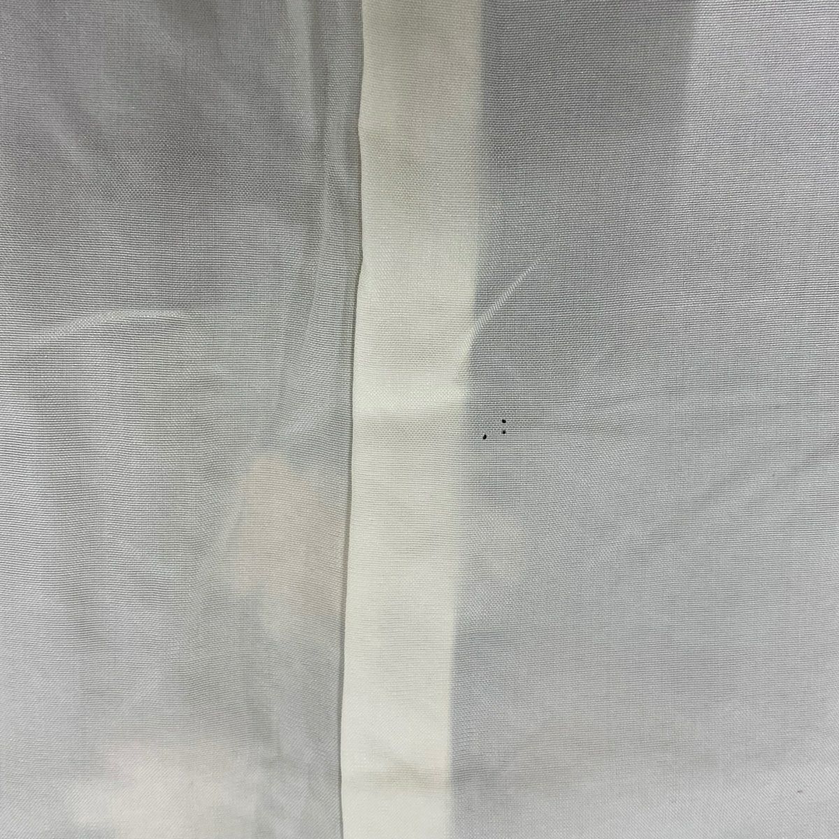 訪問服 身長161.5cm 袖長67cm M 雙層 扇子面 梅花 金銀彩 刺繡 茶綠 純蠶絲 秀品級