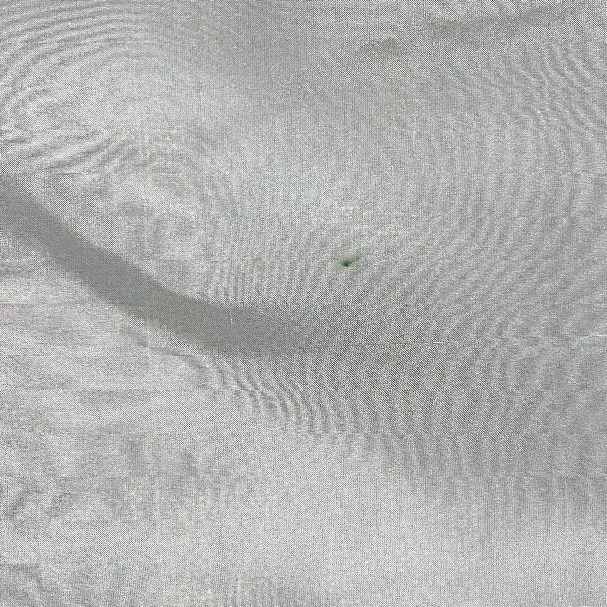 【美品】 紬織 身長157.5cm 袖長64cm M 雙層 笹 深綠 純蠶絲 優品級