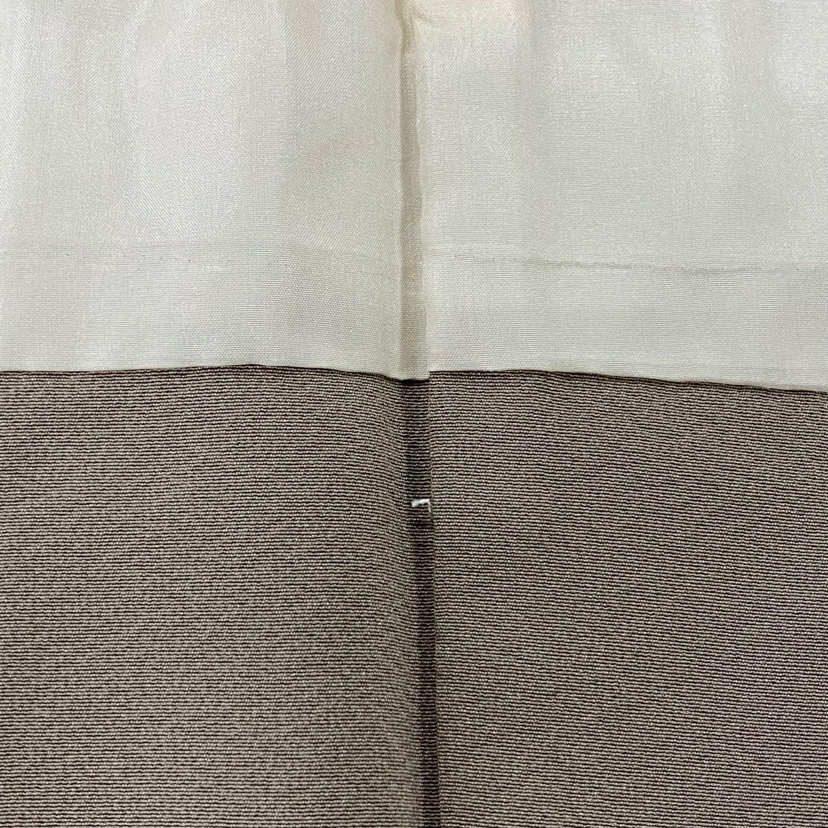 留袖禮服禮服 身長163cm 袖長67cm M 雙層 百貫華峰 落款あり 仙鶴 草花紋紋 漸層 灰茶 純蠶絲 逸品級 一つ紋