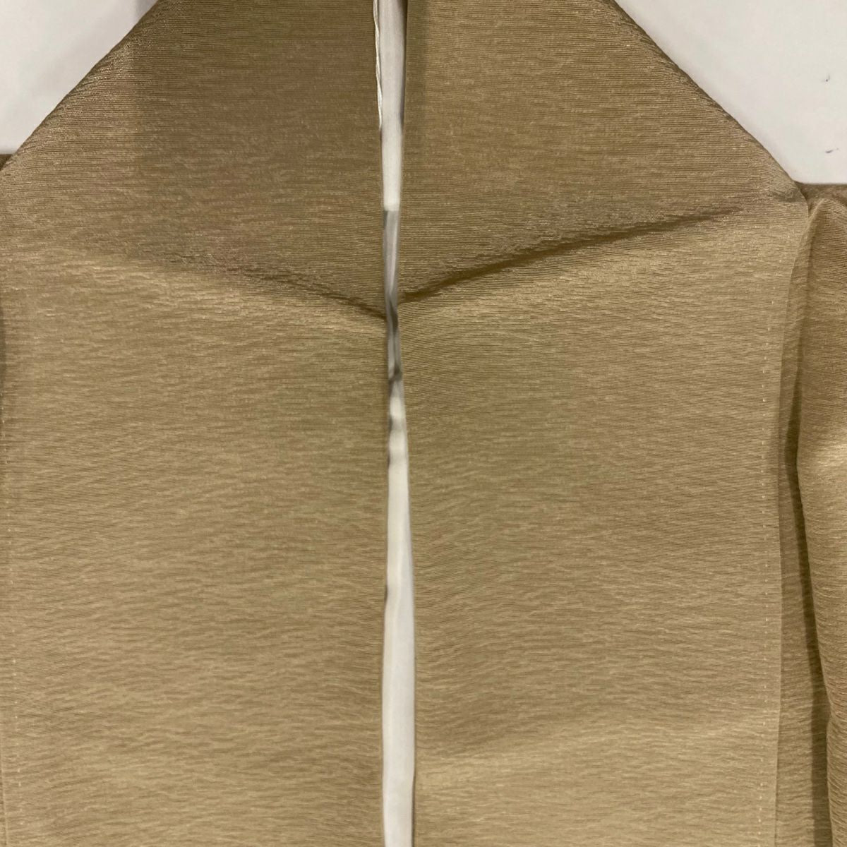 【美品】 付下 身長154cm 袖長63cm S 雙層 裾暈染圖案 淺茶 純蠶絲 優品級
