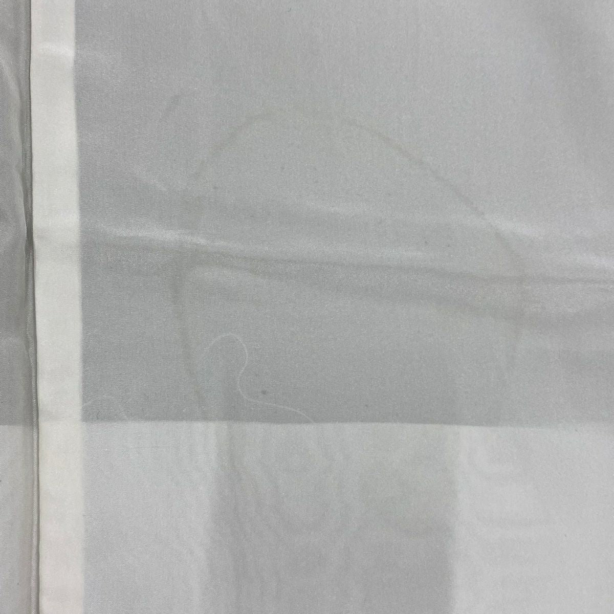 付下 身長157.5cm 袖長63cm S 雙層 雪輪 草花紋 金糸 絞染 茶綠 純蠶絲 秀品級
