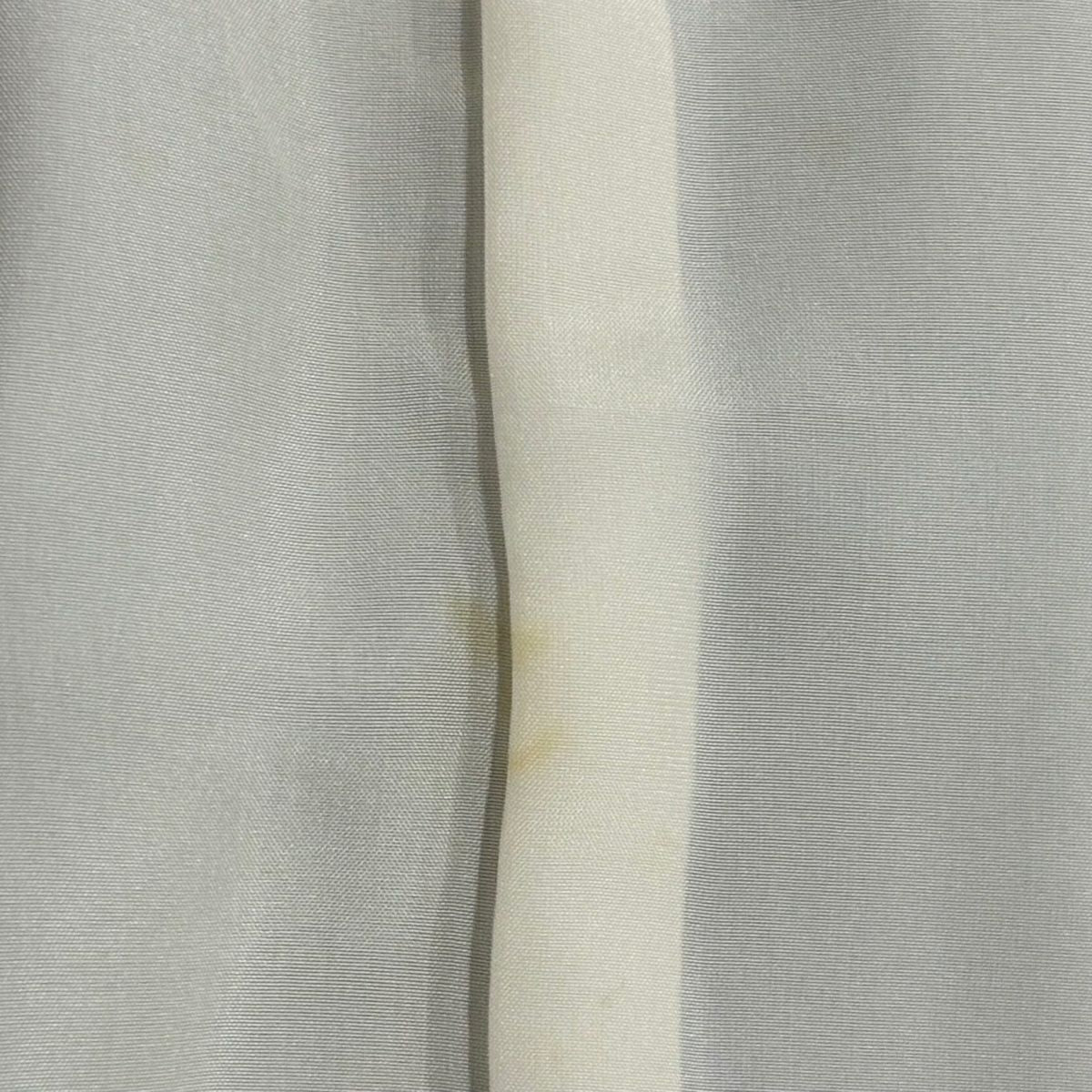 訪問服 身長161.5cm 袖長65.5cm M 雙層 牡丹 家屋 金銀彩 漸層 灰綠 純蠶絲 秀品級 一個紋