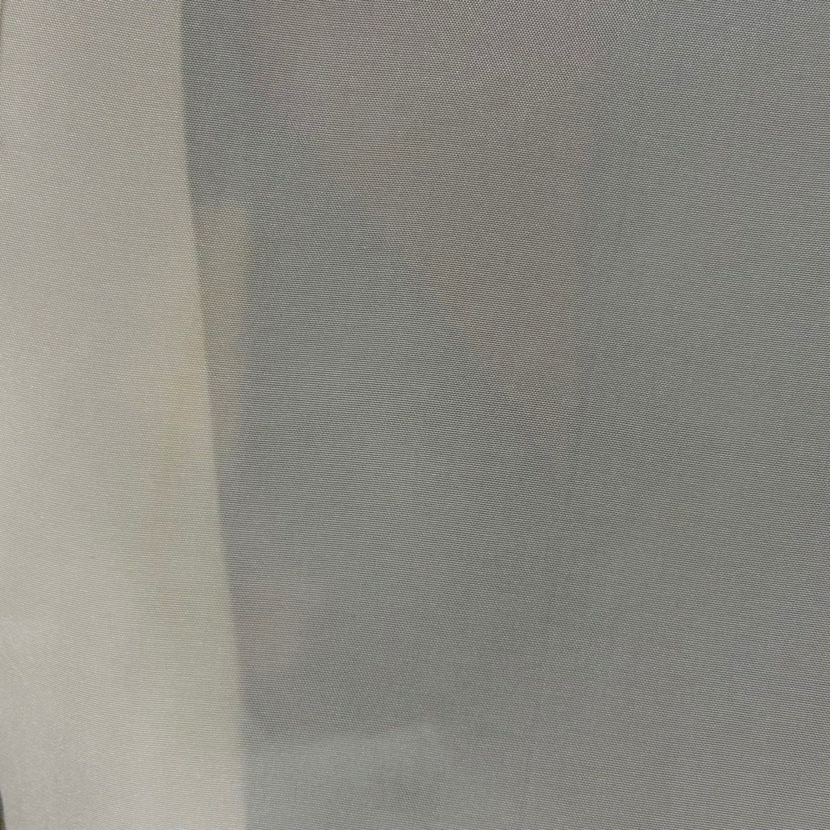訪問服 身長169.5cm 袖長67.5cm L 雙層 落款あり 雪輪 草花紋 金銀彩 金絲 灰綠 純蠶絲 名品級