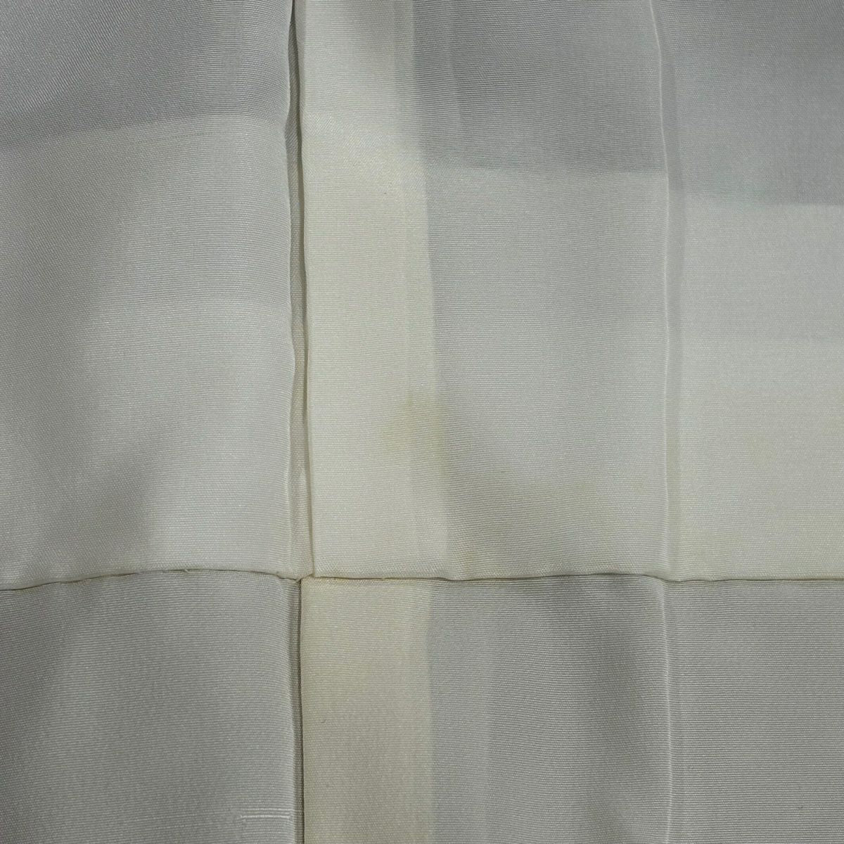 小紋 身長156.5cm 袖長64cm M 雙層 草花紋紋 幾何學 絞染 茶綠 純蠶絲 秀品級