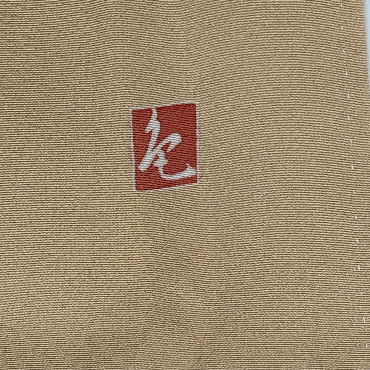 訪問服 身長153cm 袖長67cm M 雙層 落款有 童枝花 染分 ぼかし 淡茶 純蠶絲 優品級