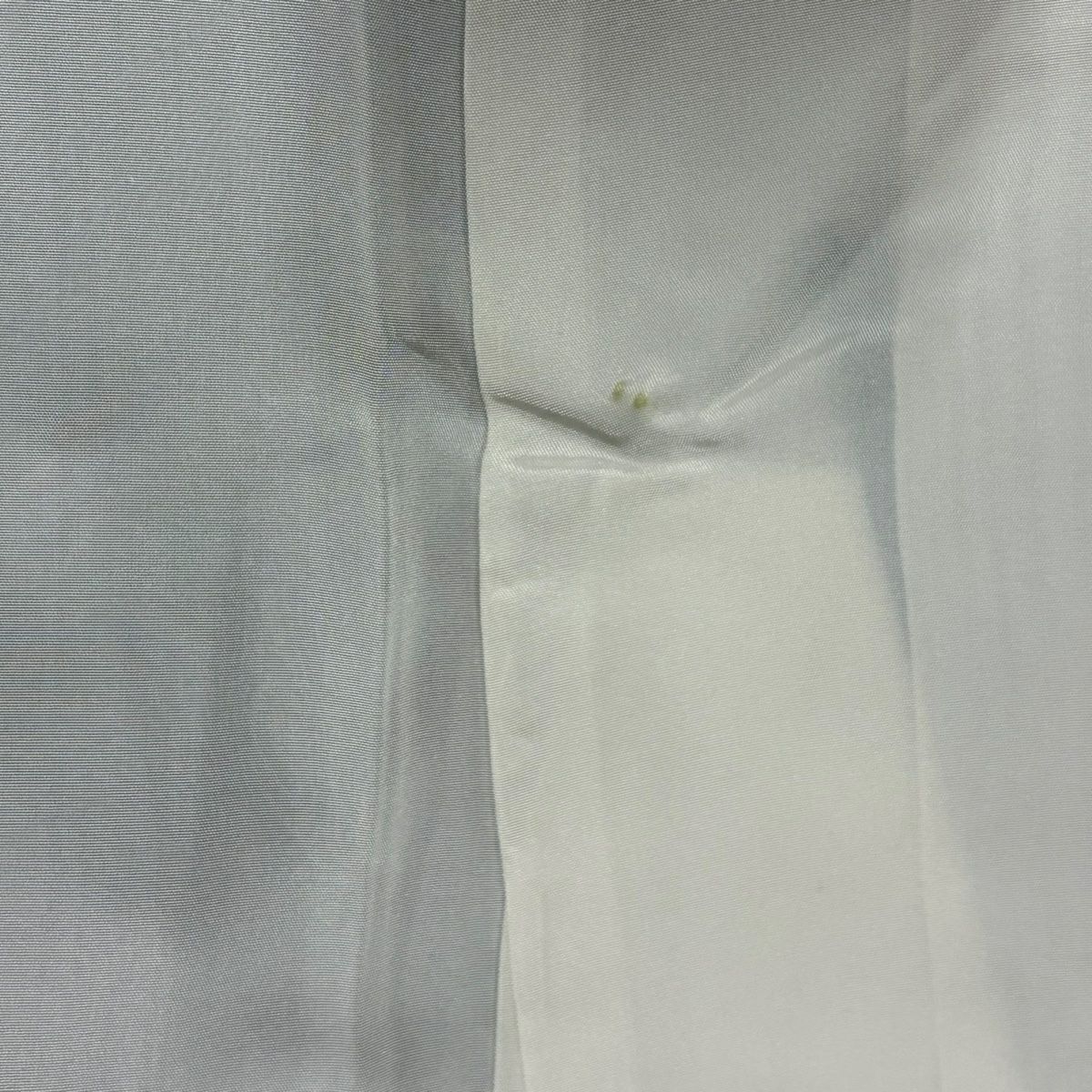 色留袖禮服 身長153cm 袖長64cm M 雙層 落款 鳥 草花紋紋 漸層 水藍 純蠶絲 秀品級 一つ紋