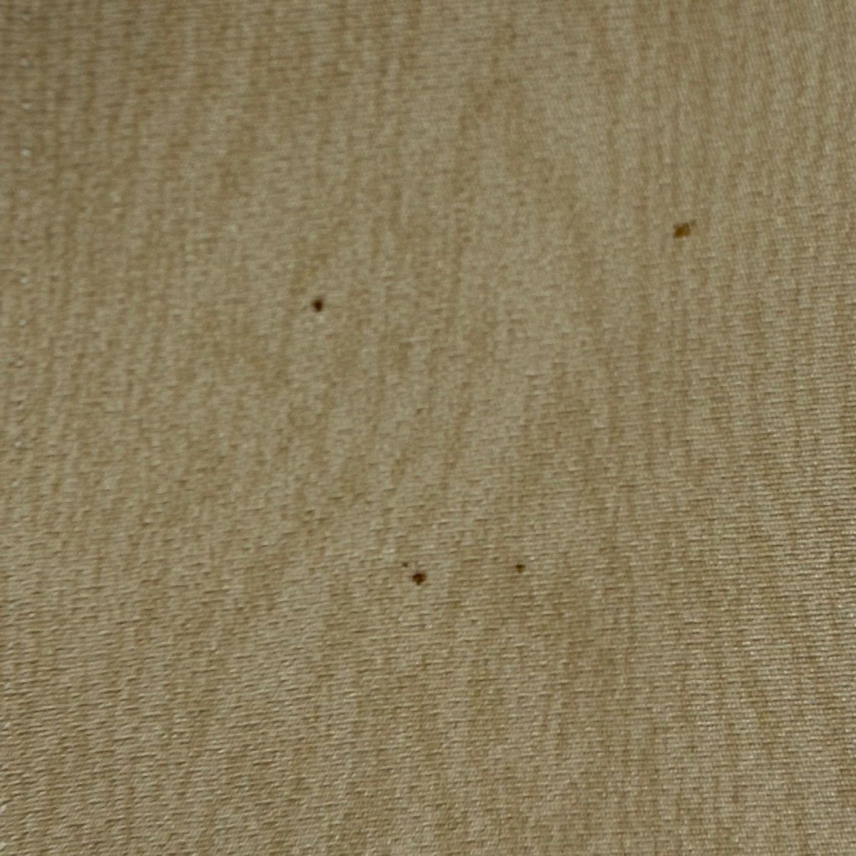 付下 身長157.5cm 袖長66.5cm M 雙層 寶盡くし 木紋 金絲 刺繡 淺茶 純蠶絲 優品級 一個紋