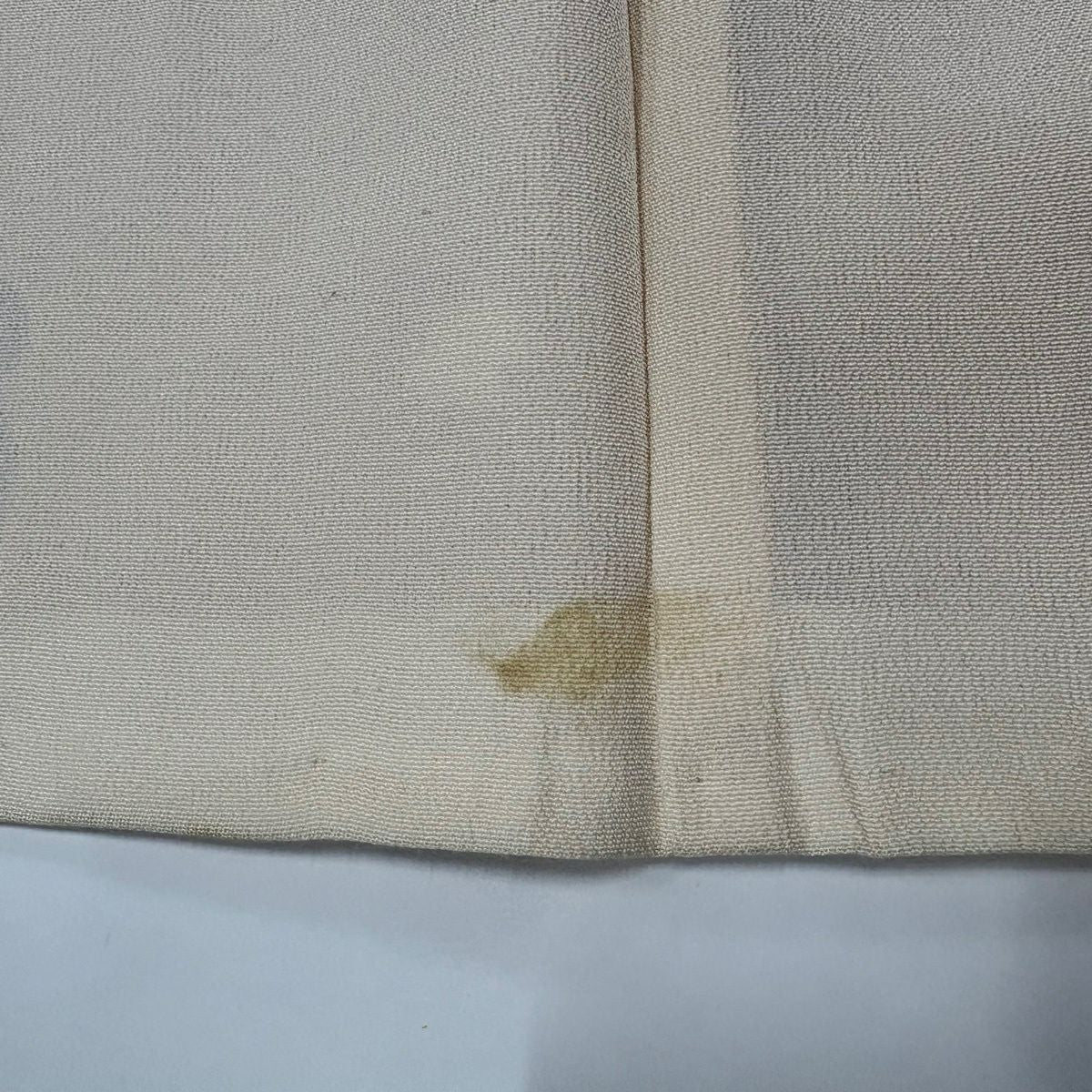 【美品】振袖禮服 身長158.5cm 袖長63.5cm S 雙層 短冊 草花紋紋 金銀彩 茶紫 純蠶絲 秀品級