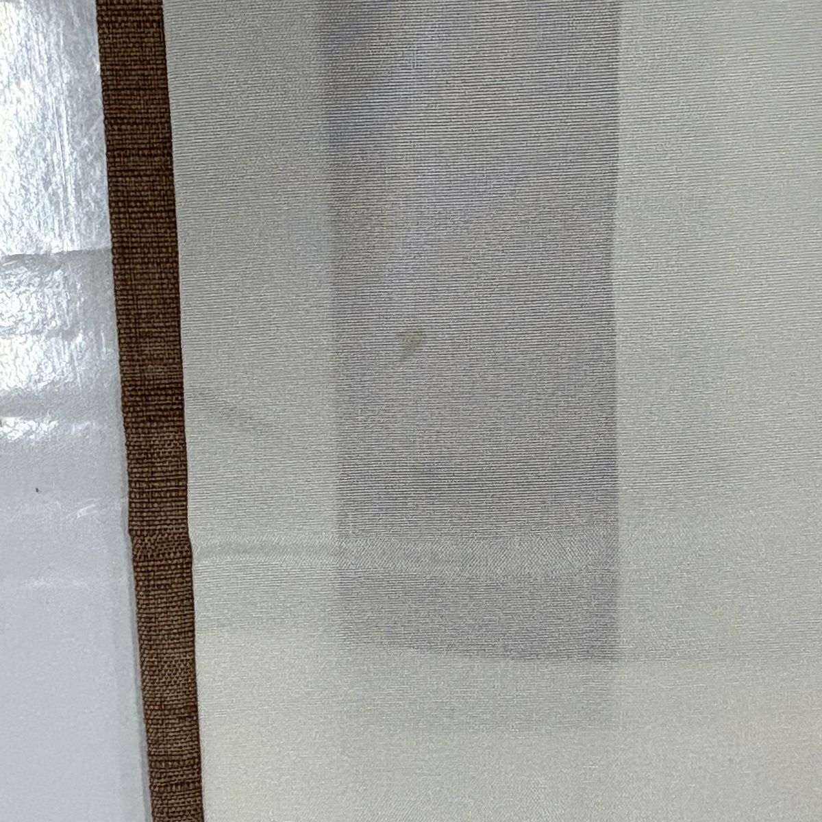 【美品】 付下 身長158cm 袖長66cm M 雙層 紬織織 草花紋紋 鳥刺繡 茶 純蠶絲 秀品級