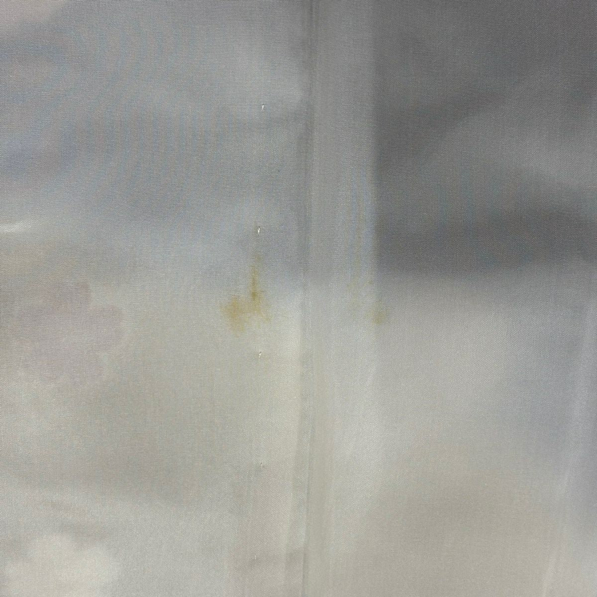 振袖禮服 身長152cm 袖長64cm M 雙層 蝶 樹垂櫻 金絲 金銀彩 深藍 純蠶絲 秀品級