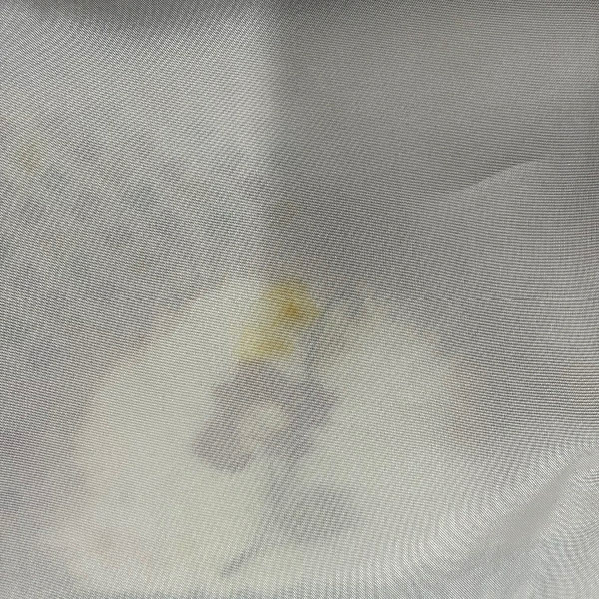 訪問服 身長155cm 袖長62cm S 雙層 草花紋紋 雪輪刺繡 絞染 灰茶 純蠶絲 秀品級