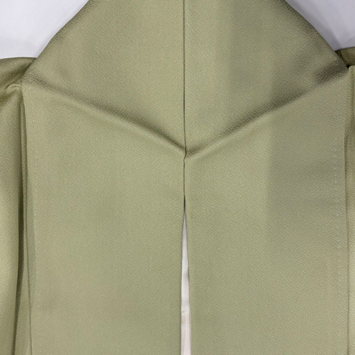 付下 身長164.5cm 袖長64cm M 雙層 花鳥 露芝 金銀彩 蘇州刺繡 淺綠 純蠶絲 優品級