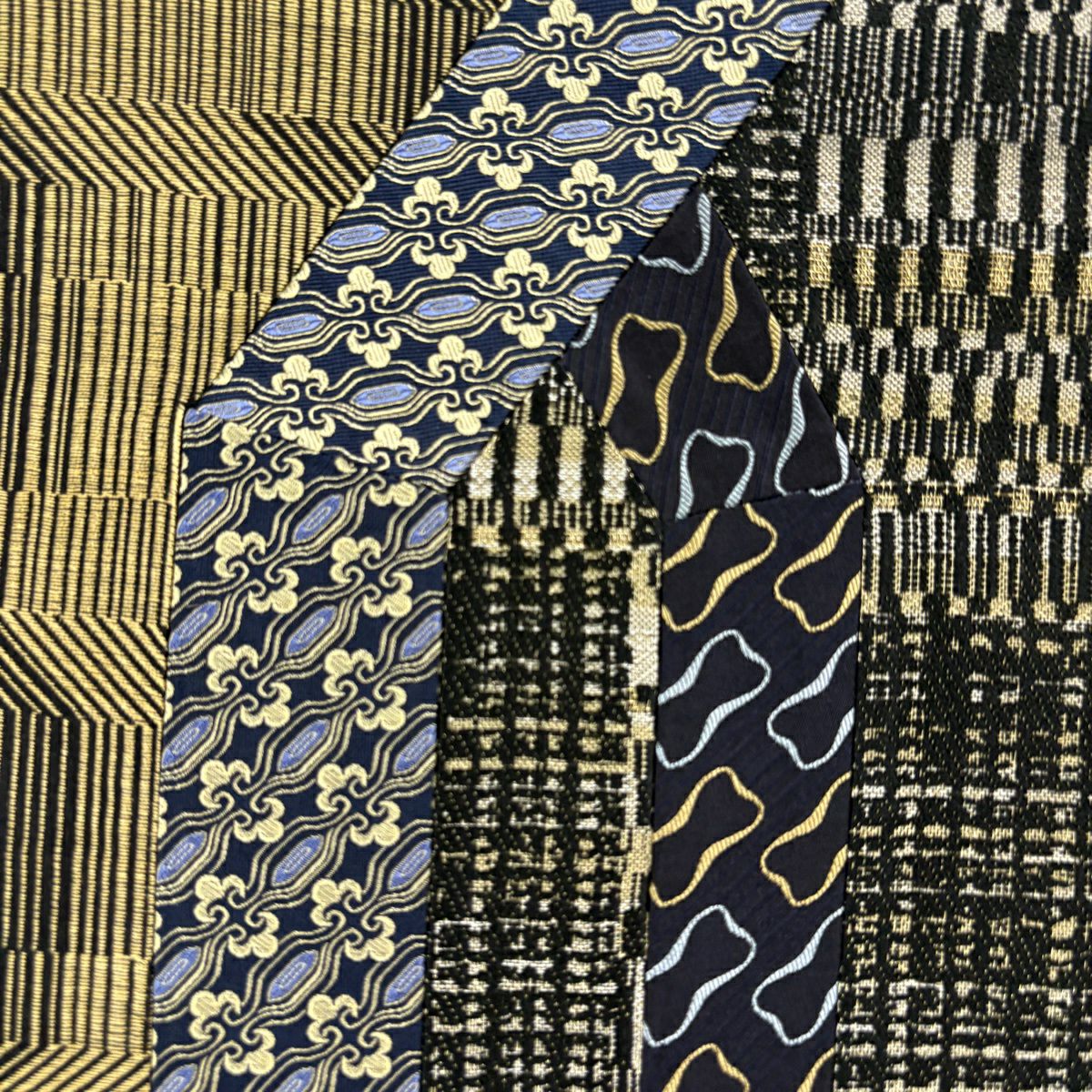 【美品】 付下 身長162.5cm 袖長66cm M 雙層 袋帶套裝 塩澤紬織織 塩澤絣 證書齊全 縱條 格子 黑 純蠶絲 名品級