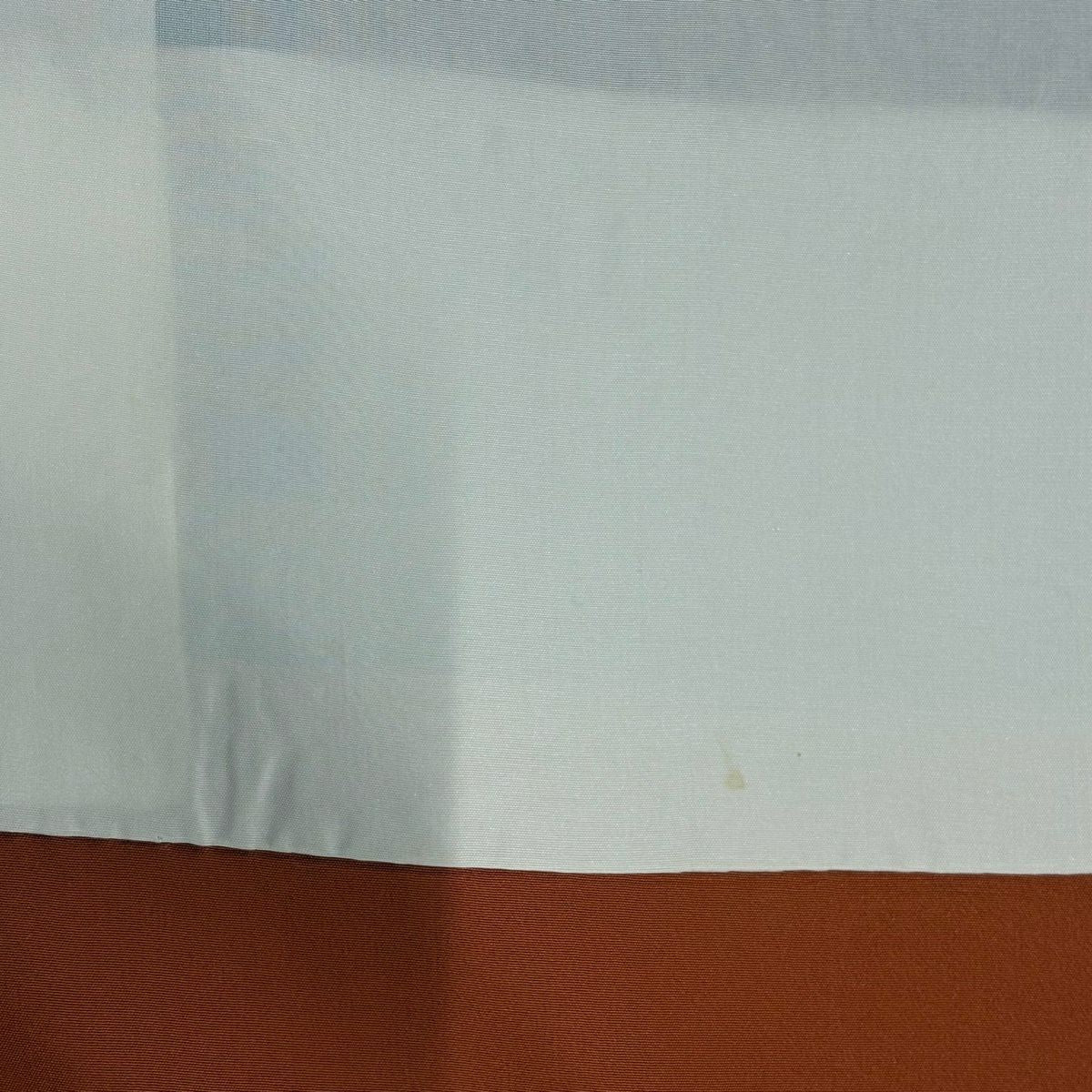 【美品】 大島紬織 身長162cm 袖長65.5cm M 雙層 純泥染 證書附帶 變化市松樹 絣 黑色 純蠶絲 名品級