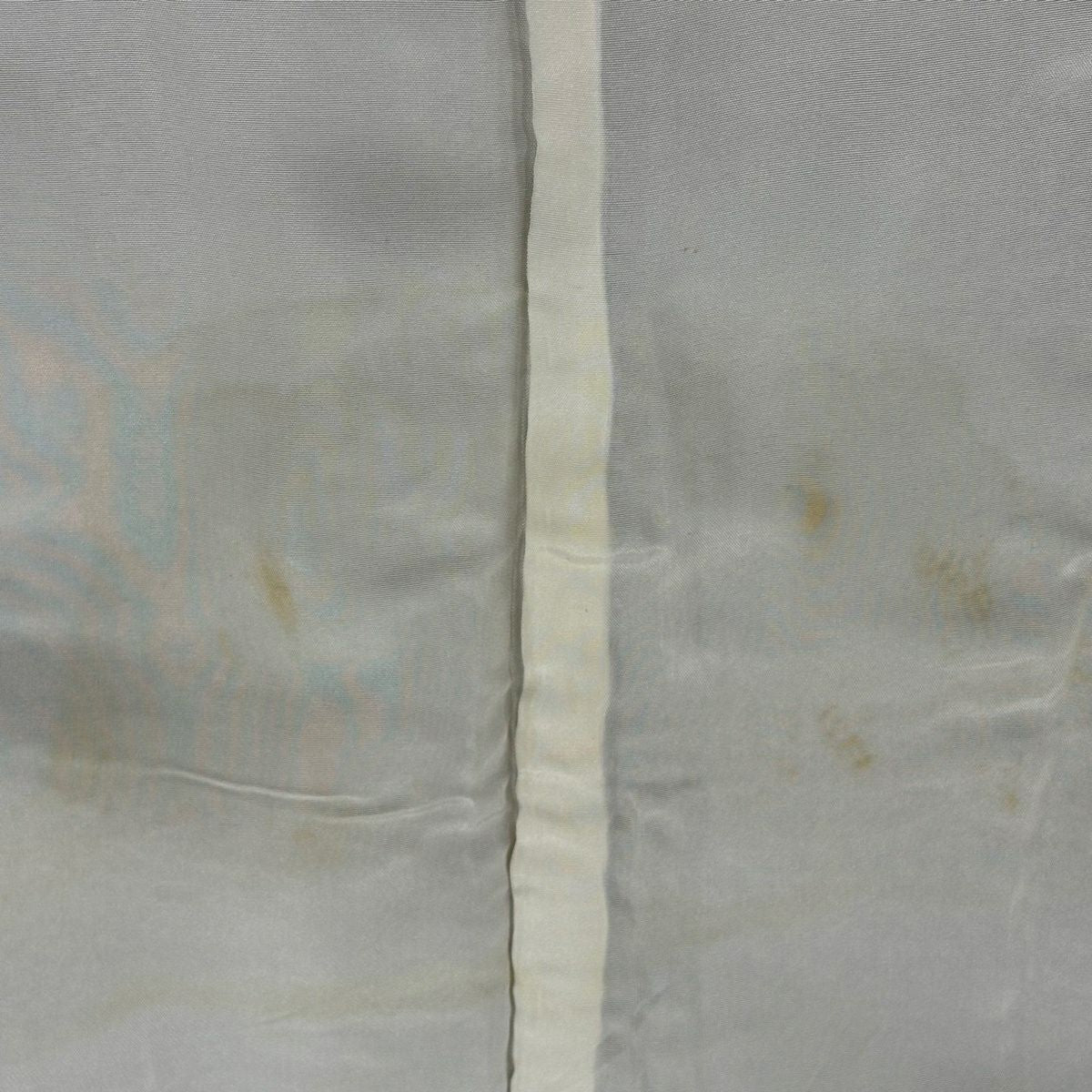 訪問服 身長152.5cm 袖長62cm S 雙層 有落款 江戶小紋圖案 黑灰 純蠶絲 優品級