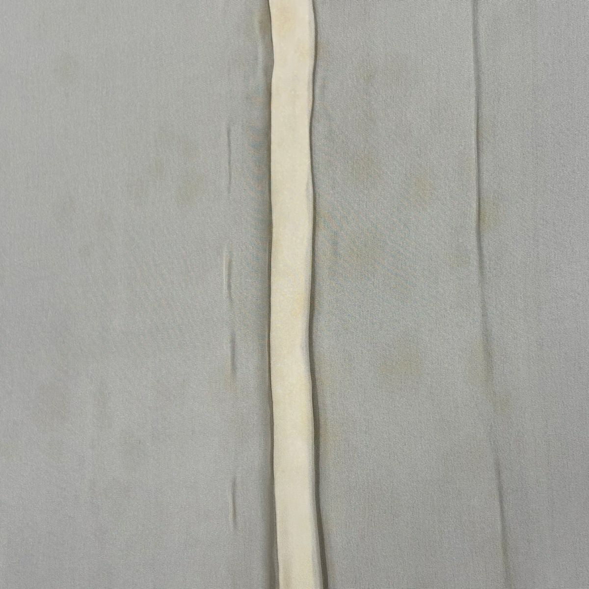 小紋 身長165cm 袖長66cm M 雙層 草花紋紋 琵琶 金彩裝飾 茶紫 純蠶絲 名品級