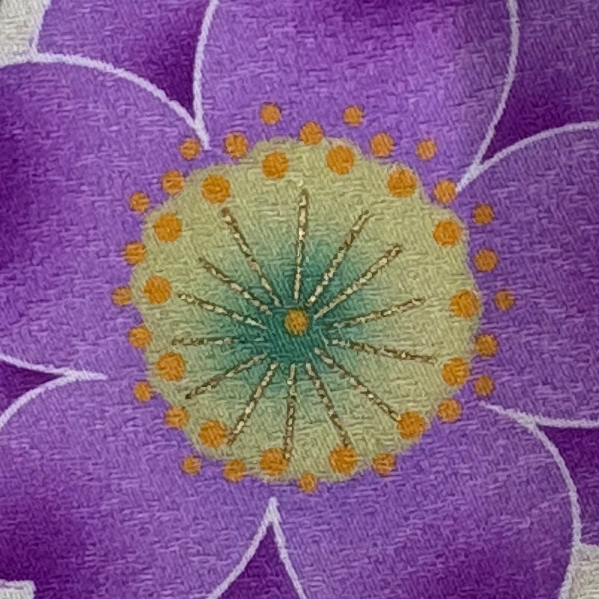 【美品】振袖禮服 身長156cm 袖長65.5cm M 雙層 花籠 櫻花 金金箔 漸層 淡黃 純蠶絲 名品級