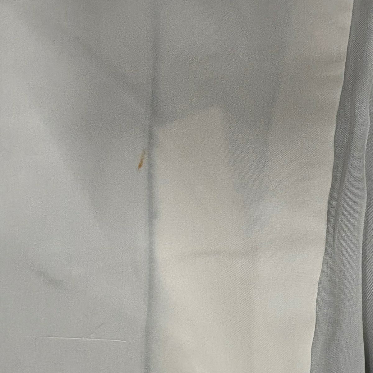 付下 身長160cm 袖長64cm M 雙層 吸棉仕立 櫻花 金彩裝飾 綠 純蠶絲 秀品級