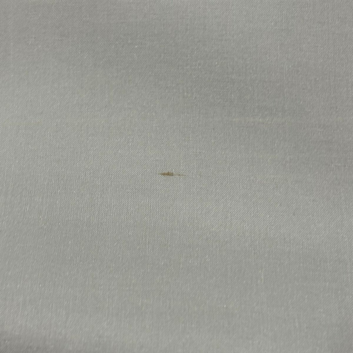 【美品】訪問服 身長158cm 袖長65cm M 雙層 紬織織 落款あり 幾何學圖案 縞 深綠 純蠶絲 名品級