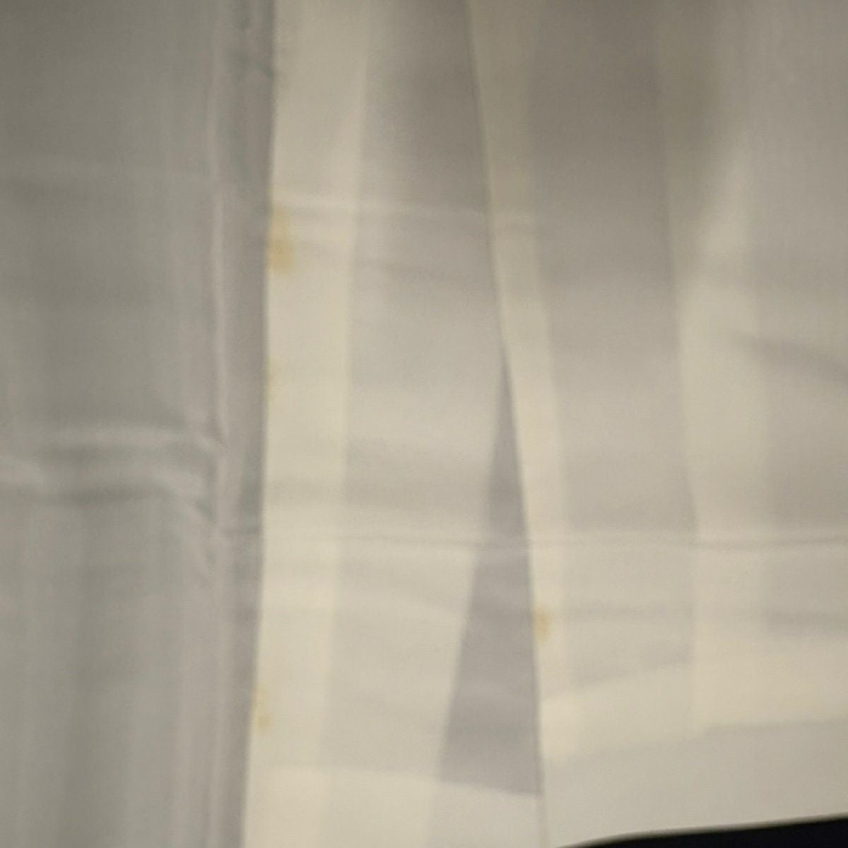 【美品】訪問服 身長157.5cm 袖長62cm S 雙層 梅花 刺繡 墨 黑 純蠶絲 秀品級 一つ紋