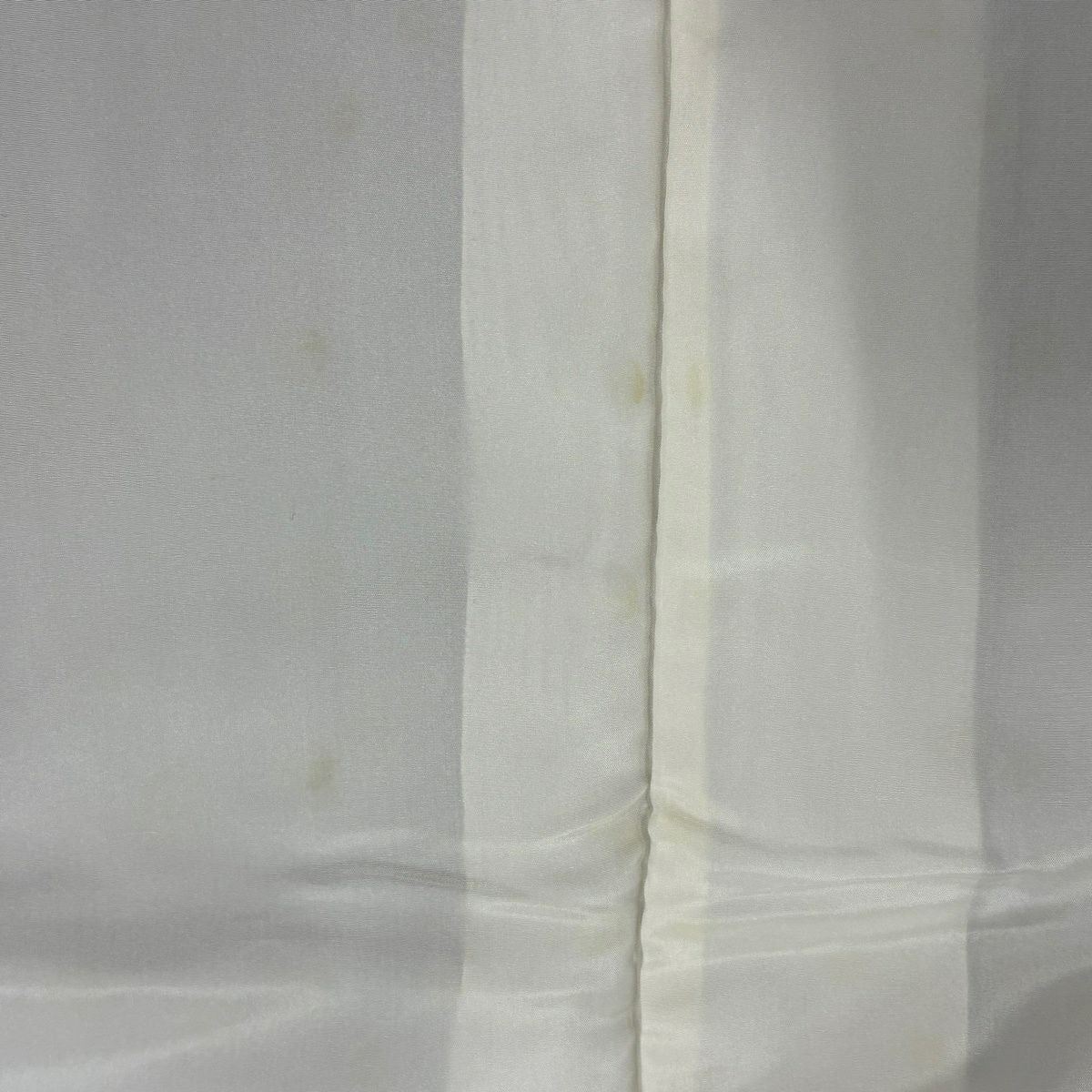 色留袖禮服 身長165.5cm 袖長67.5cm L 雙層 建物 草花紋紋 漸層 青灰 純蠶絲 秀品級 一個紋