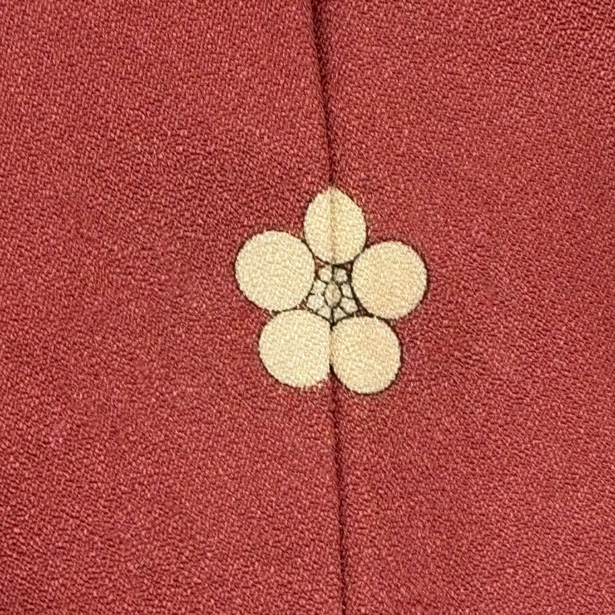 【美品】 付下 身長153cm 袖長63cm S 雙層 草花紋紋 裾暈染 金金箔 刺繡 粉紅 純蠶絲 優品級 一つ紋