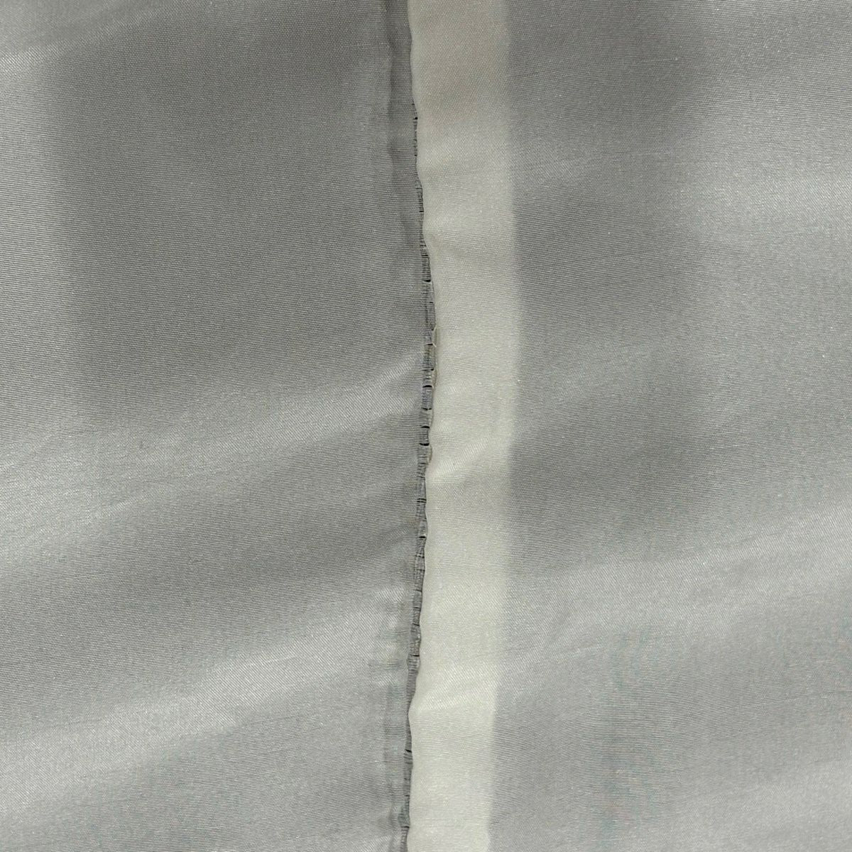 訪問服 身長168.5cm 袖長68.5cm L 雙層 枝花 霞 絞染 金彩裝飾 灰茶 純蠶絲 名品級