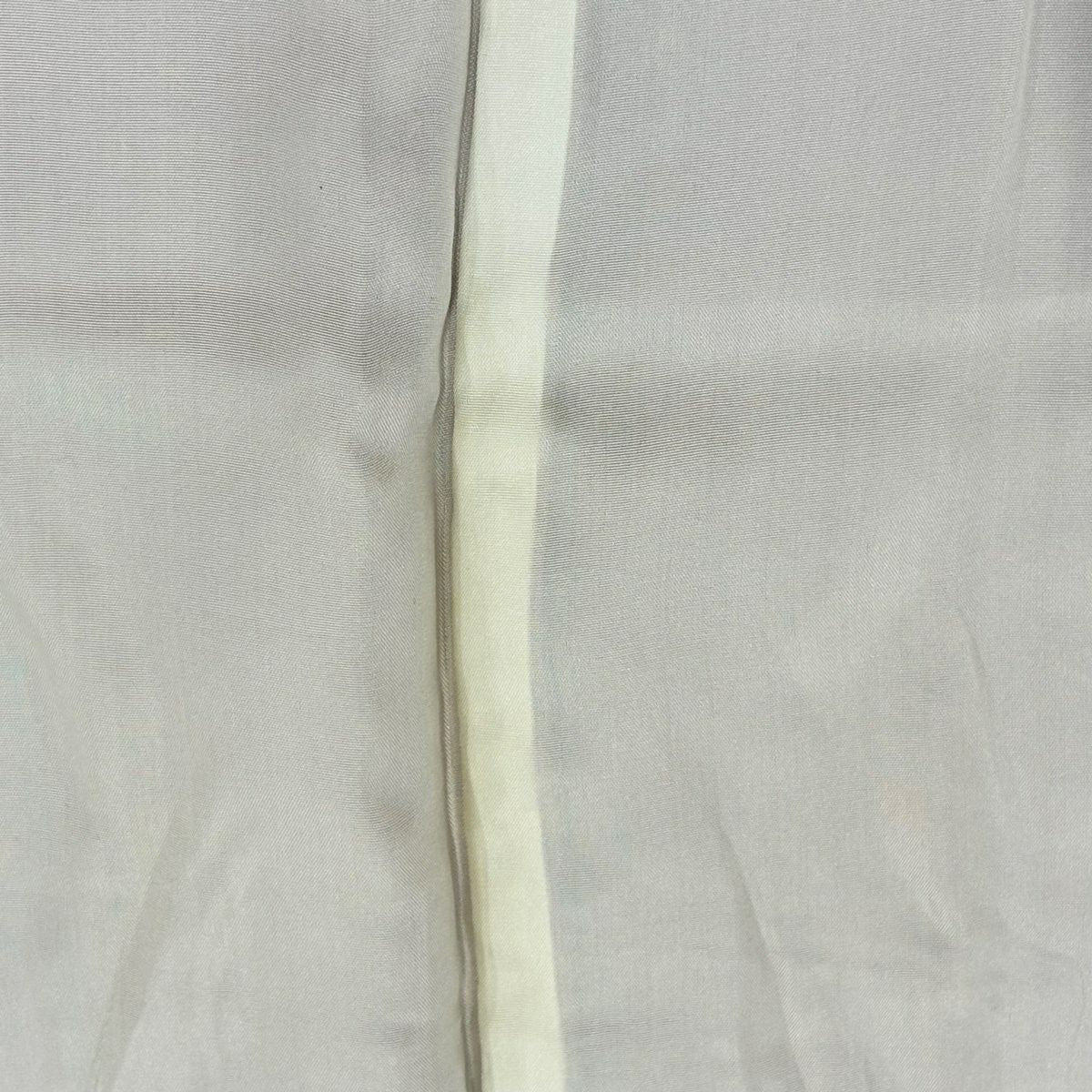 訪問服 身長159cm 袖長65.5cm M 雙層 扇子面 蔓帶 金彩裝飾 染分 紅茶 純蠶絲 秀品級