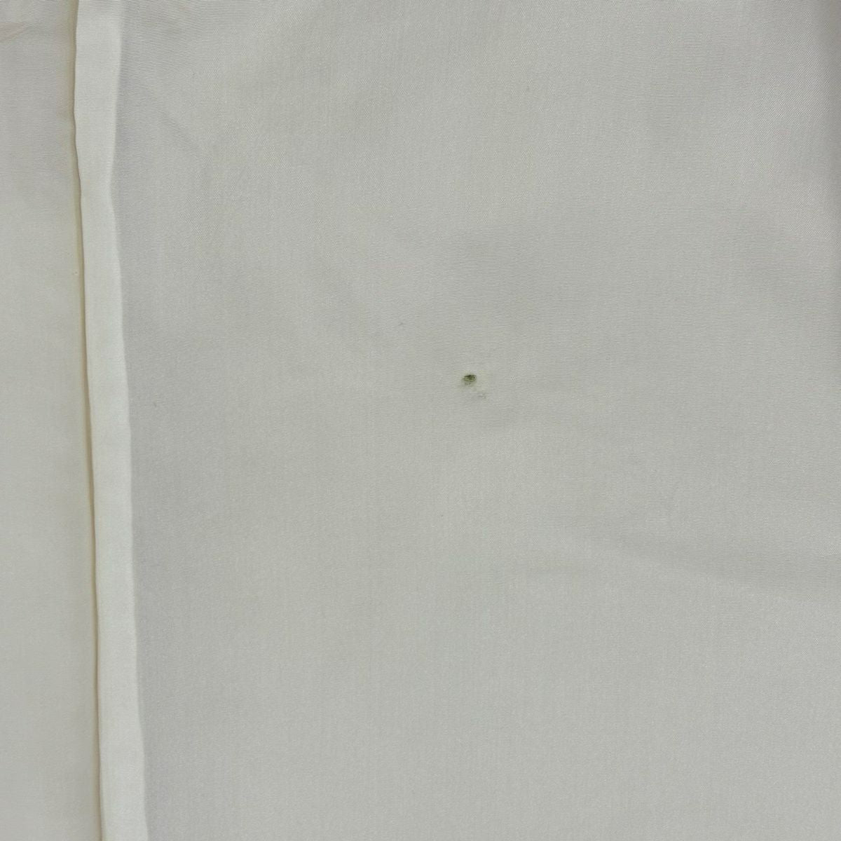 付下 身長162.5cm 袖長66cm M 雙層 牡丹 地紋 漸層 米色 純蠶絲 優品級 一個紋