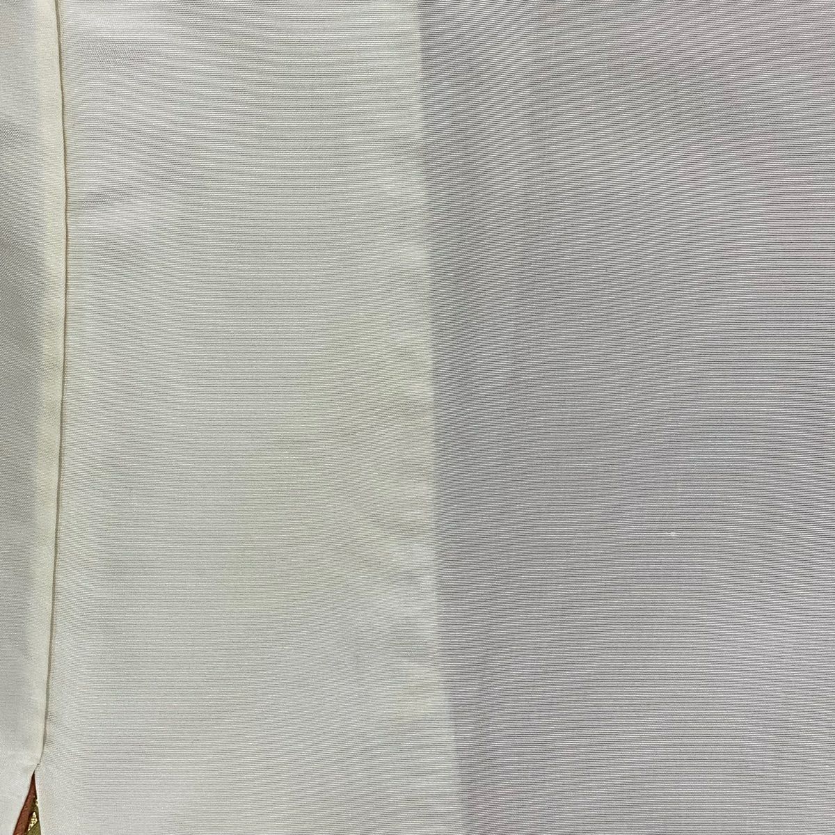 【庫存清倉】訪問服 身長159cm 袖長62.5cm S 雙層 雪輪 枝花 金銀彩 染分 橙色 純蠶絲 優品級