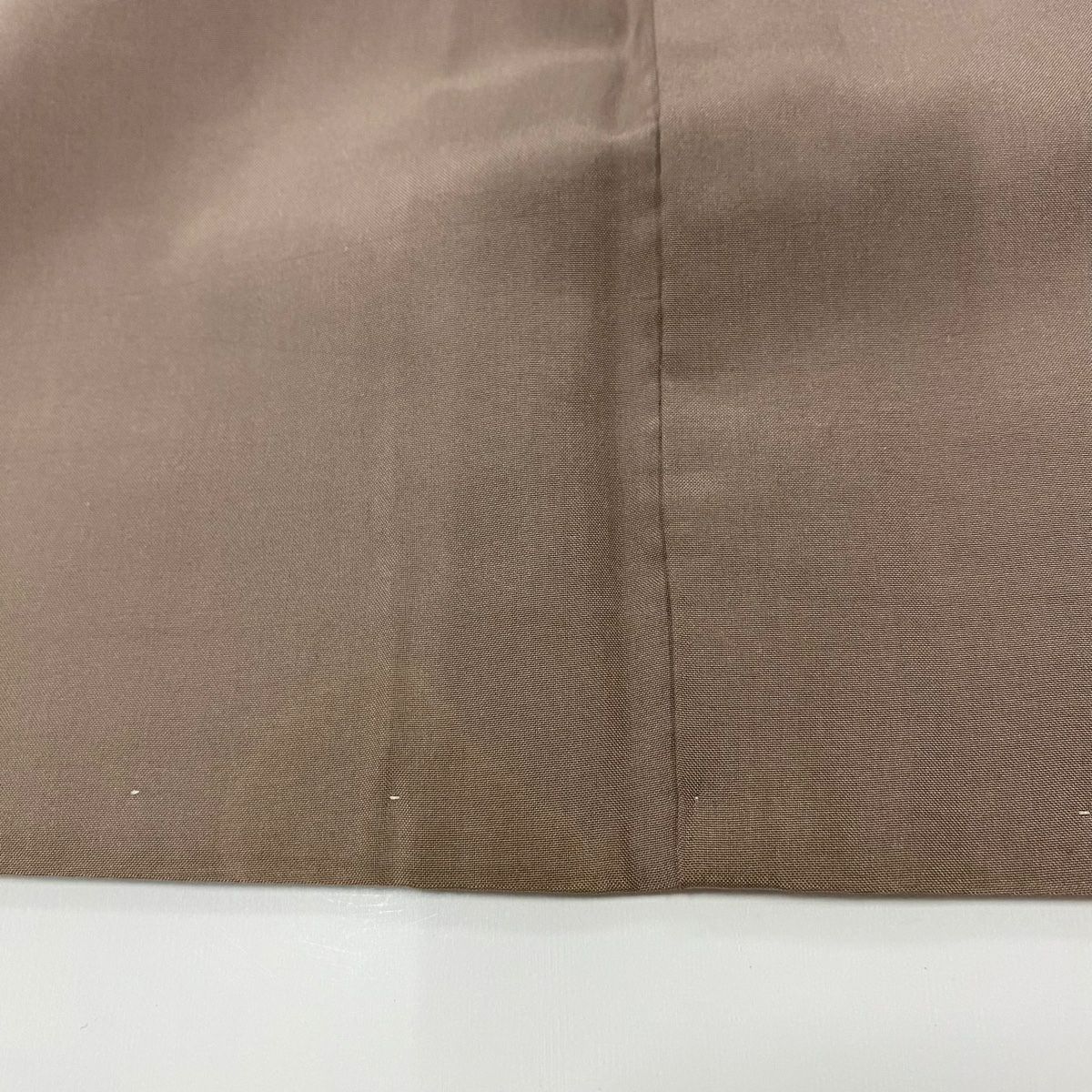 【庫存清倉】 紬織 身長153cm 袖長62.5cm S 雙層 草花紋 焦茶 純蠶絲 優品級