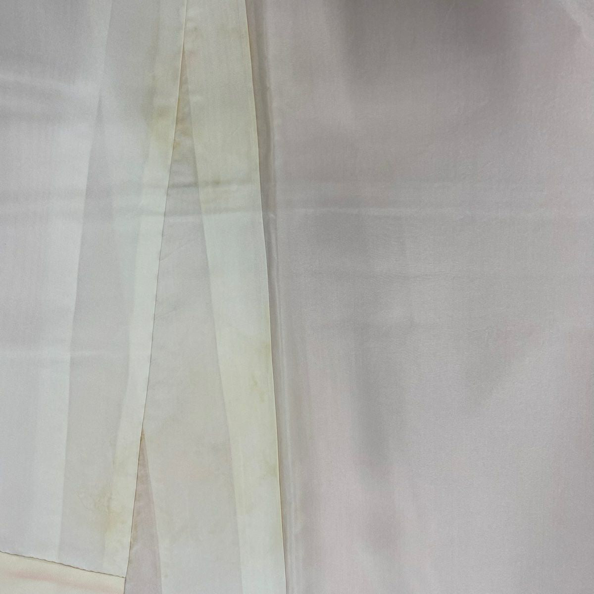 【庫存清倉】 付下 身長166.5cm 袖長68.5cm L 雙層 寶物滿載 菊花花 金銀彩 漸層 粉色 純蠶絲 優品級